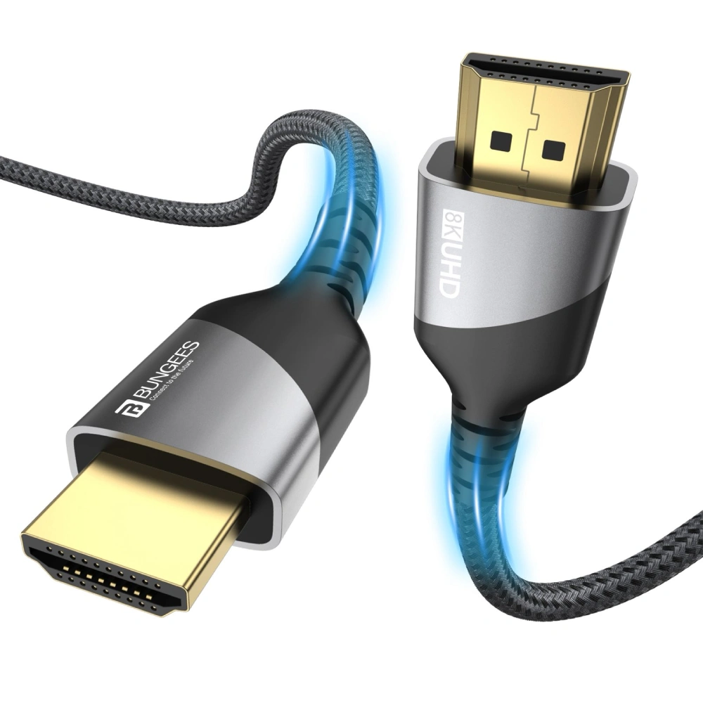 Bungees HDMI Cable 5m 8K 60Hz 2160P With Ethernet 48 Gbps Speed view 2